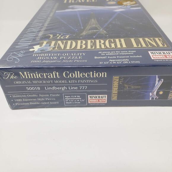 NEW! Lindbergh Line 777 Minicraft Model Line - Hobby Puzzle Activity Gift - Picture 2 of 6